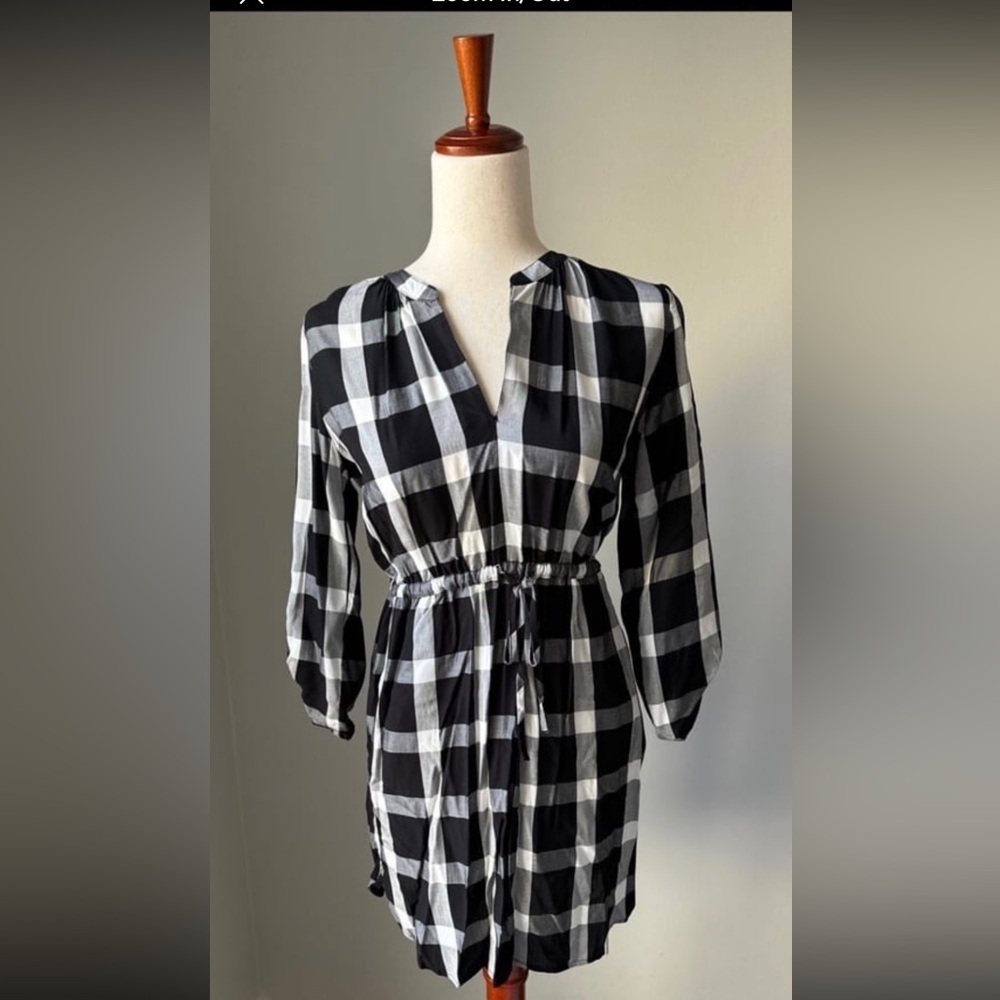 Loft Outlet Buffalo Plaid dress